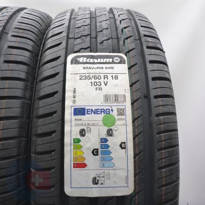 2. Opony 235/60 R18 2x BARUM 103V Bravuris 5 Letnie 2021 