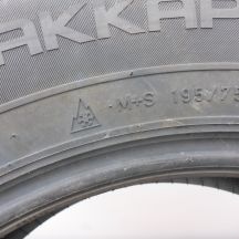 7. Opony 195/75 R16C 2x NOKIAN 107/105R Hakkapelitta C3 KOLCE Zimowe 2020 Jak Nowe