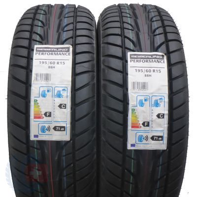 4. 4 x SEIBERLING 195/60 R15 88H XL Performance Lato 2016 Jak Nowe Nieużywane 