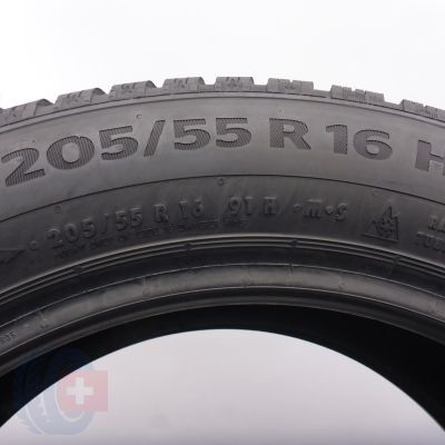 6. Opony 205/55 R16 2x CONTINENTAL 91H WinterContact TS860 Zimowe 2018 6,2-6,8mm