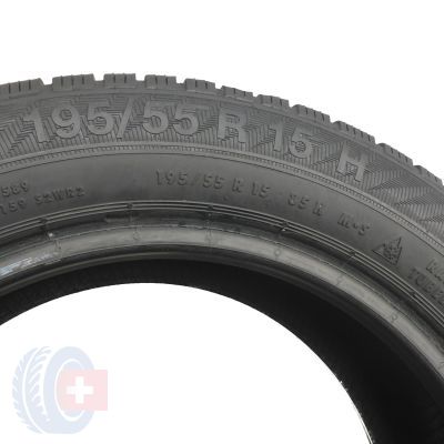 3. 1 x GISLAVED 195/55 R15 85H Euro Frost 6 Zima 2020 6,5mm