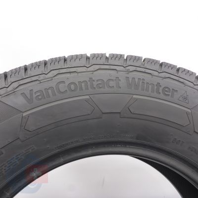 6. Opony 215/75 R16C 2x CONTINENTAL 113/111R VanContact Winter Zimowe 2019 8,2-8,8mm