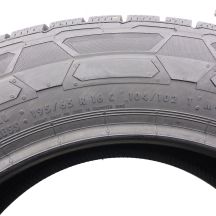 4. Opony 195/65 R16C 2x CONTINENTAL 104/102T VanContact Winter Zimowe 2023 Jak Nowe Nieużywane 