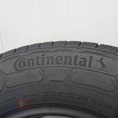 6. Opony 235/65 R16C 2x CONTINENTAL 121/119R VanContact Winter Zimowe 2023, 2024 6,8-7,2mm
