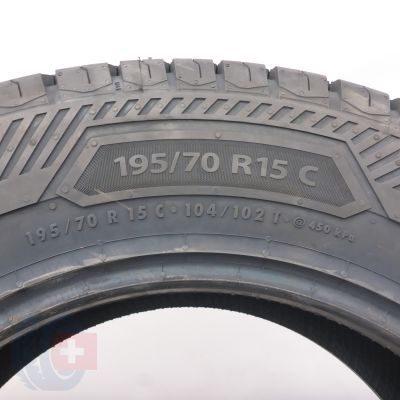 6. Opony 195/70 R15C 4x BARUM 104/102T Vanis3 Letnie 2023 Nieużywane