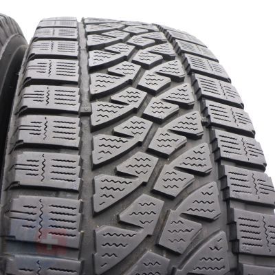 4. Opony 225/75 R16C 2x BRIDGESTONE 121/120R Blizzak W810 Zimowe 2018 8,2-7,5mm