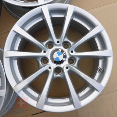4. 4 x Alufelgi 16 BMW 5x120 Et31 7J Serie 3, 4 Oryginalne TPMS