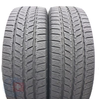 Opony 215/65 R16C 2x CONTINENTAL 106/104T VanContact Winter 2020 Jak Nowe 8,8-9mm