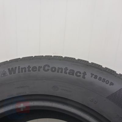 6. Opony 235/65 R17 2x CONTINENTAL 104H AO WinterContact Ts850P Zimowe 2021 6,8mm