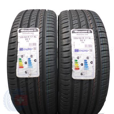Opony 205/50 R17 2x BARUM 93Y XL Bravuris 5 Letnie 2022 Nieużywane 