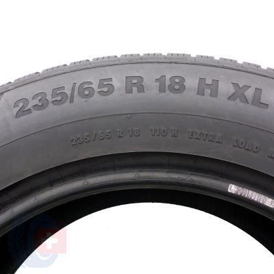 6. Opony 235/65 R18 2 x CONTINENTAL 110H WinterContact TS 850P Zimowe 2020 5,5 -5.8mm