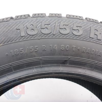 7. Opony 185/55 R14 4x BARUM 80T Polaris 3 Zimowe 2022 