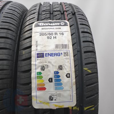 2. Opony 205/60 R16 2x BARUM 92H Bravuris 5HM Letnie 2023 