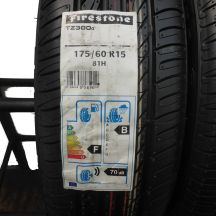 3. 4 x FIRESTONE 175/60 R15 81H TZ300a Lato 2017 Jak Nowe Nieużywane 