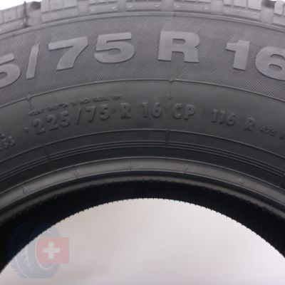 5. Opony 225/75 R16C 2x CONTINENTAL 116R VancoCamper Letnie 2020 Nieużywane 