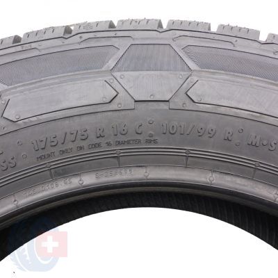 7. Opony 175/75 R16C 4x CONTINENTAL 101/99R VanContact Winter Zimowe 2022,2023 Jak Nowe Nieużywane