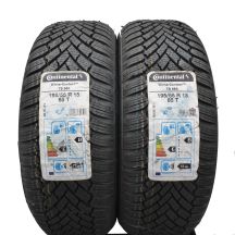 Opony 195/55 R15 2x CONTINENTAL 85T WinterContact TS860 Zimowe 2020 Jak Nowe Nieużywane