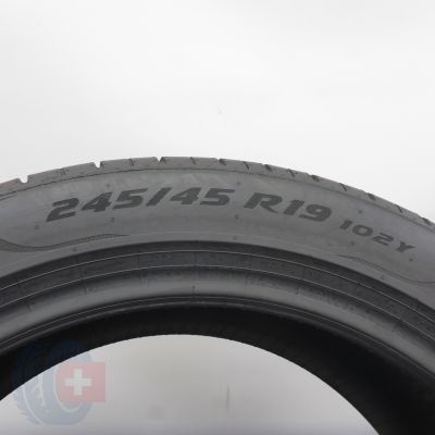 4. Opony 245/45 R19 1x PIRELLI 102Y XL P Zero M0 BMW Letnia 2024 6,5mm