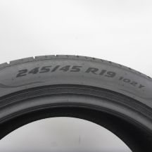4. Opony 245/45 R19 1x PIRELLI 102Y XL P Zero M0 BMW Letnia 2024 6,5mm