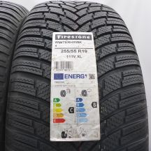 2. Opony 255/55 R19 2x FIRESTONE 111V XL Winterhawk 4 Zimowe 2022