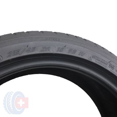 6. 2 x MICHELIN 215/45 ZR18 93W Pilot Sport 3 Lato 6.8mm