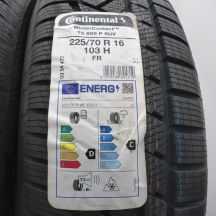 3. Opony 225/70 R16 4x CONTINENTAL 103H WinterContact TS 850 P SUV 2022 Zimowe 