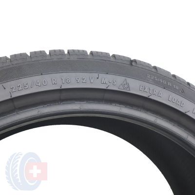 6. 2 x CONTINENTAL 225/40 R18 92V XL ContiWinterContact TS 830 P Zima 2014 6.5-mm