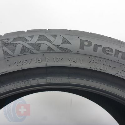 5. Opona 225/45 R17 2x CONTINENTAL 94Y XL PremiumContact 7 Letnie 2024 6,5-6,8mm