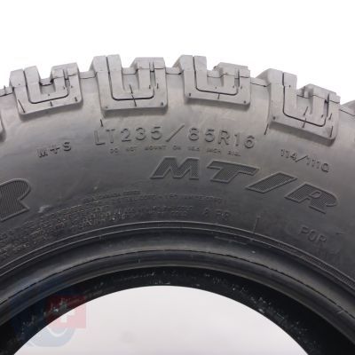 6. Opony 235/85 R16 4x GOODYEAR 114/111Q Wrangler M+S MTR Letnie 2015 12,2-12,5mm