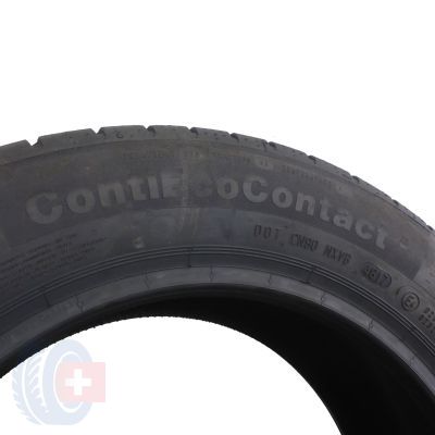 7. 2 x CONTINENTAL 185/60 R15 88H XL ContiEcoContact 5 Lato 2017 Jak Nowe
