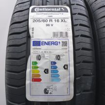 3. Opony 205/60 R16 4x CONTINENTAL 96V XL ContiPremiumContact 5 RFT BMW Letnie 2023/24 