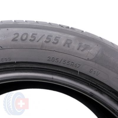 5. 2x MICHELIN 205/55 R17 91V Primacy 4 S1 Lato DOT21 6.8mm JAK NOWE