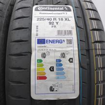 2. Opony 225/40 R18 2x CONTINENTAL 92Y XL PremiumContact 7 Letnie 2023