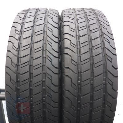 4. Opony 195/65 R16C 4x CONTINENTAL 104/102T ContiVanContact 100 Letnie 2021/22 Jak Nowe