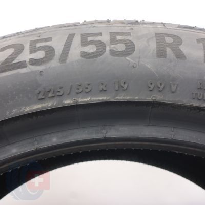 7. Opony 225/55 R19 4x CONTINENTAL 99V PremiumContact 6 Letnie 2024