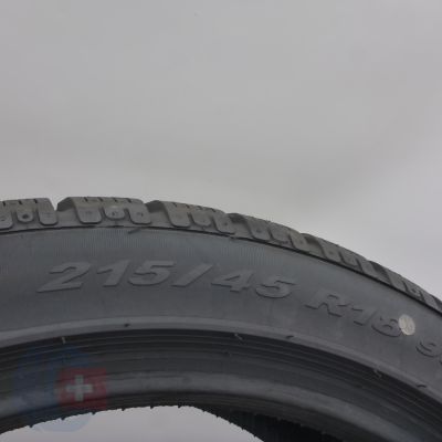 9. Opony 215/45 R18 4x PIRELLI 93V Sottozero Winter 240 SerieII Zimowe 2023 Nieużywane 