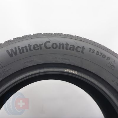 6. Opony 225/65 R17 2x CONTINENTAL 102H WinterContact TS870P Zimowe 2023 6,6-6,8mm