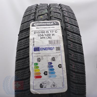 Opona 215/60 R17C 1x CONTINENTAL 104/102H VanContact Winter Zimowa 2022