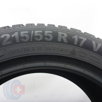 7. Opony 215/55 R17 4x SEMPERIT 98V XL Speed-Grip 5 Zimowe 2024 8-7mm