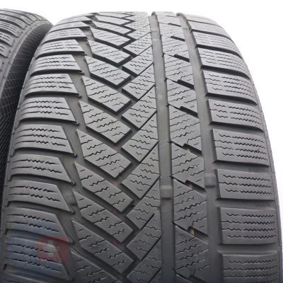 2. Opony 245/40 R18 4x CONTINENTAL 97V XL AO WinterContact TS850P Zimowe 2017, 2023 6,2-7,2mm