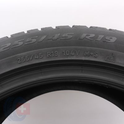 7. Opony 255/45 R19 2x PIRELLI 104V XL Winter Sottozero 3 M0 Zimowe 2022 Jak Nowe