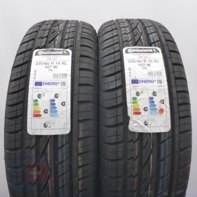 4. Opony 235/60 R18 4x CONTINENTAL 107W XL CrossContact UHP AO Letnie 2022 Nieużywane