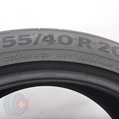 7. Opony 255/40 R20 4x CONTINENTAL 101Y XL SportContact 6 A01 Letnie 2024/25 6,2mm