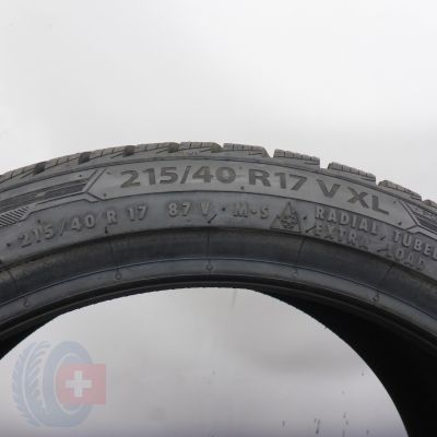 6. Opony 215/40 R17 2x BARUM 87V XL Polaris 5 Zimowe 2022