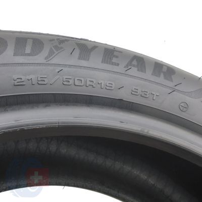 7. 4 x GOODYEAR  215/50 R19 93T EfficientGrip  Elect Lato 2020 6-6.5mm