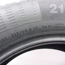 4. Opony 215/60 R17 2x CONTINENTAL 96H ContiEcoContact 5 Letnie 2016 6,8-7mm