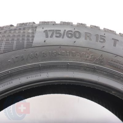 8. Opony 175/60 R15 4x CONTINENTAL 81T WinterContact TS 860 Zimowe 2023