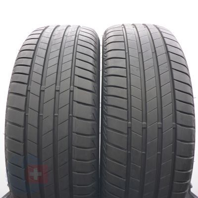Opony 195/55 R16 2x BRIDGESTONE 87V Turanza T005 Letnie 2023 6,2-6,7mm