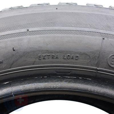 8. Opony 205/60 R16 2x BRIDGESTONE 96H XL Blizzak LM001 zimowe 7,8mm 2015