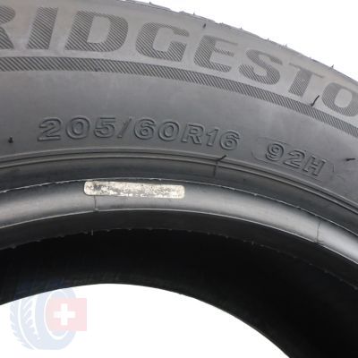 6. 4 x BRIDGESTONE 205/60 R16 92H Blizzak LM001 Zima 2018 6-7mm